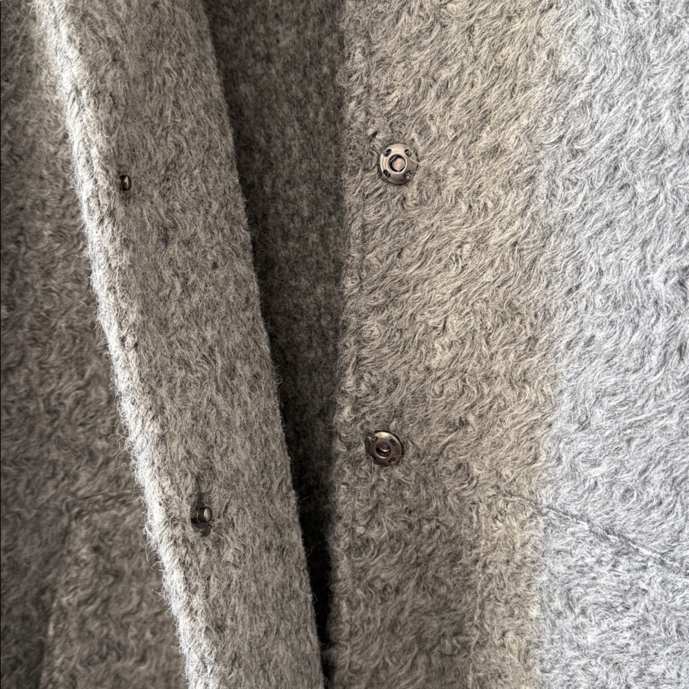 Zara Dark Grey Textured Jacket - Picture 4 of 6